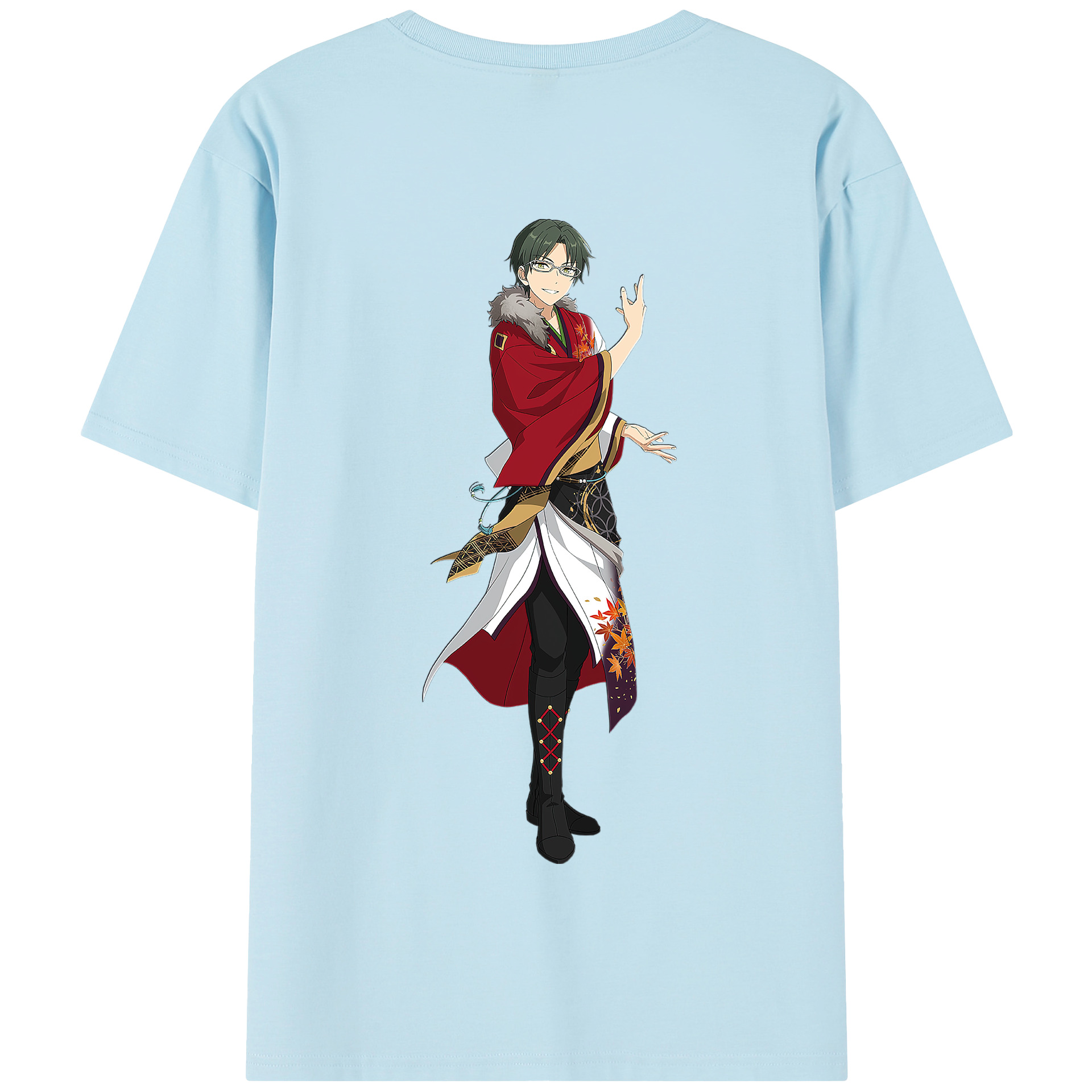 （画像用） あんさんぶるスターズ! Ensemble Stars 綿100％半袖Tシャツ（背面プリント）